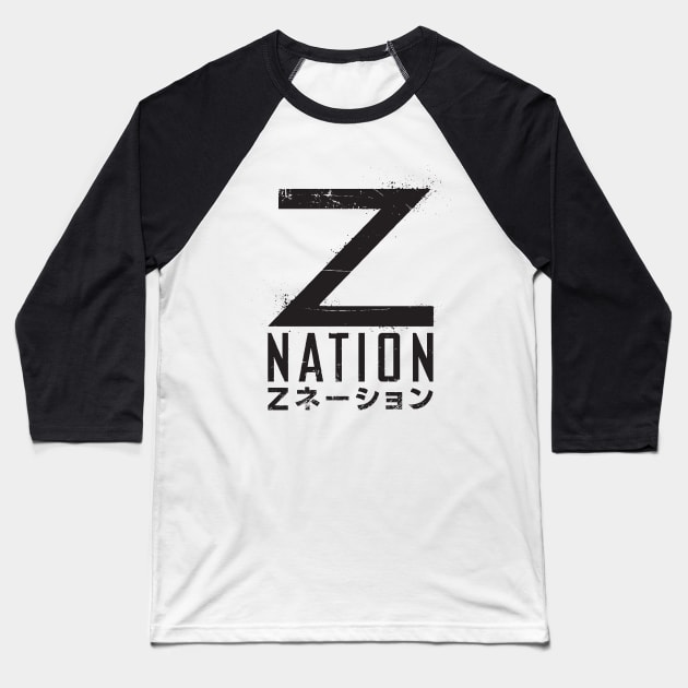 Z-Nation Japanese Baseball T-Shirt by Bootleg Factory